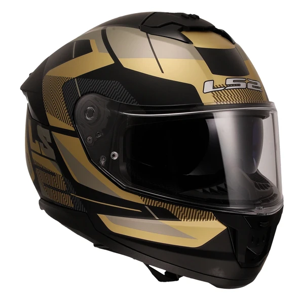 LS2 STREAM 2 ROAD MAT SİYAH--GRİ KASK - 5