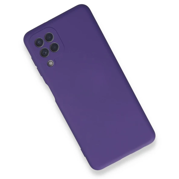 Samsung Galaxy A22 / M22 / M32 Kılıf Lansman İçi Kadife Şık Sade Görünüm Azn-NNO - Resim 2