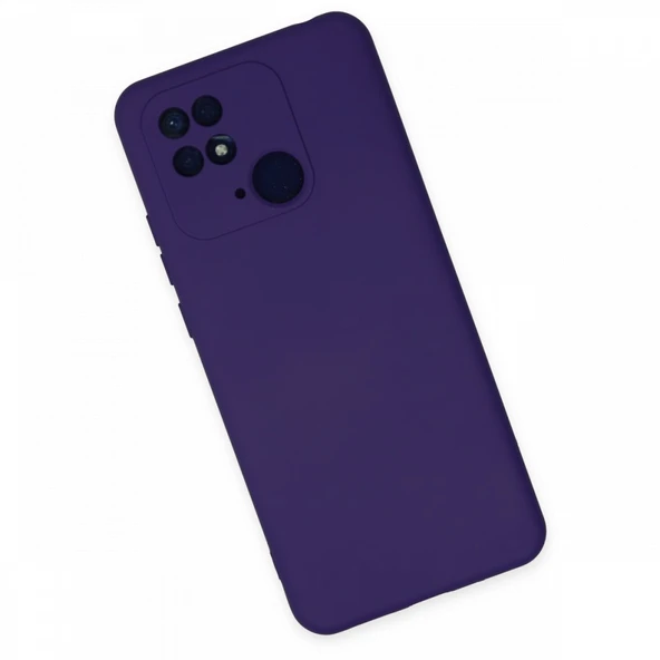 Xiaomi Poco C40 / Redmi 10C Kılıf Lansman İçi Kadife Şık Sade Görünüm Azn-NNO - Resim 2