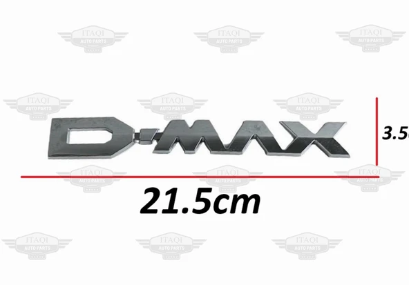 YAZI D-MAX 12-19 ARKA (D-MAX YAZISI) ürün görseli 1