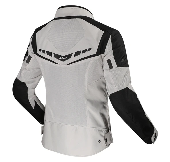 LS2 BLADE AIR KADIN MONT SİYAH-GRİ - 2