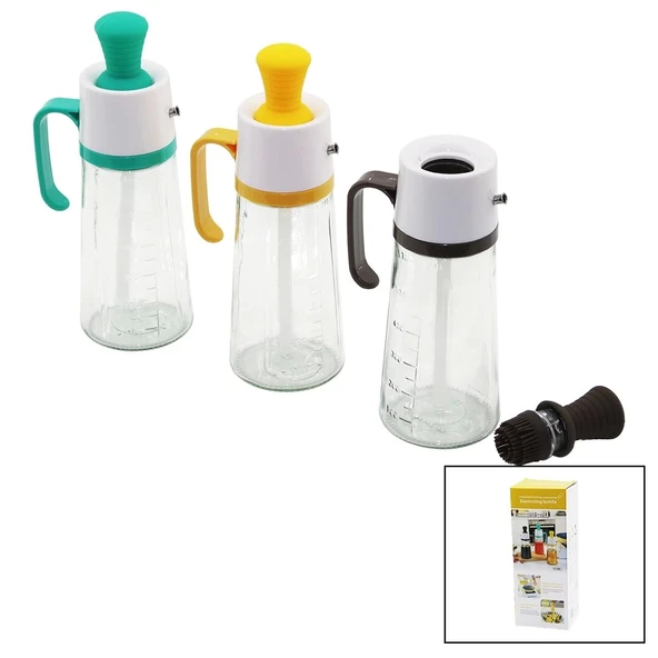 CAMYAĞDANLIK SİLİKON FIRÇALI TIPAPLS.KAPAK - KULPÖLÇEKLİ - 630ML (4172)