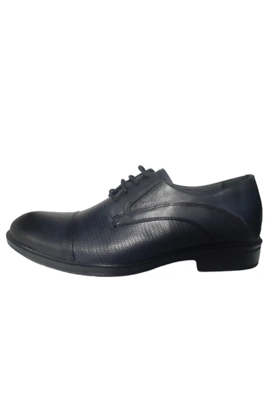 Dikyol Erkek Lacivert Bağcıklı Deri Günlük Şık Ayakkabı DİKYOL2356 - 3