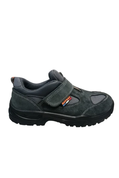 B0564-01 Gri Süet Iş Güvenlik Ayakkabısı - 4