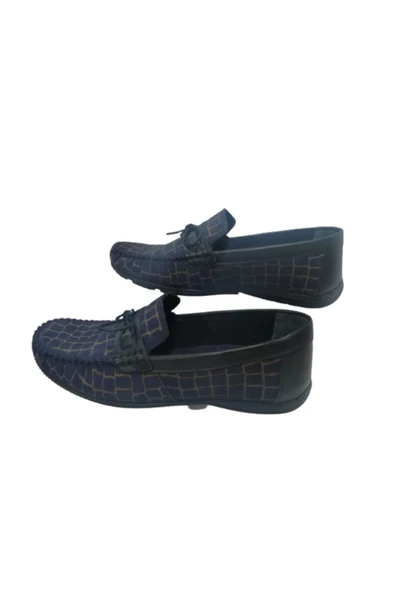 Nsr N015-10 Erkek Lacivert Loafer Ayakkabı - 7