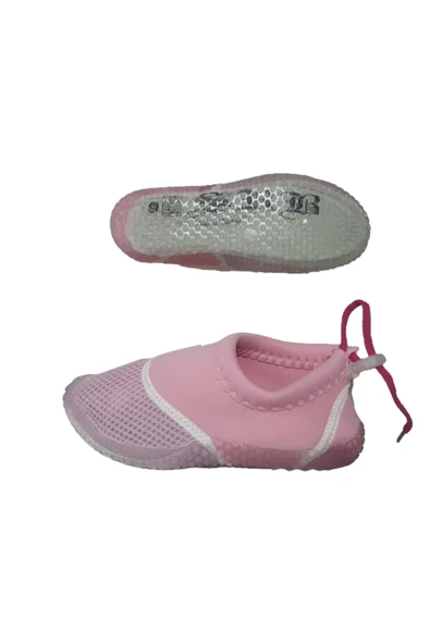 Serebian Kız Çocuk Pembe-Beyaz Deniz Plaj Ayakkabı SRB66-987 - 5