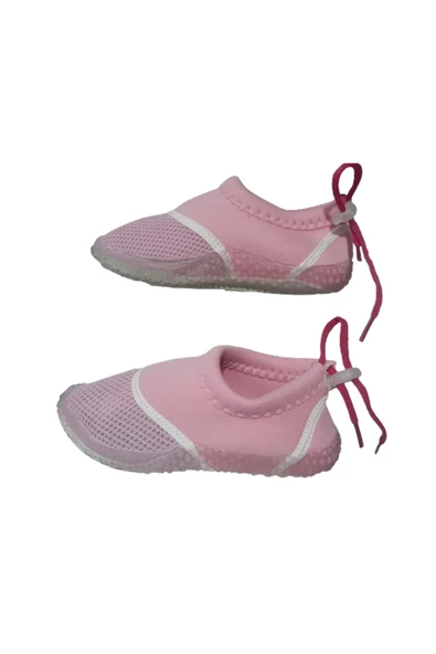 Serebian Kız Çocuk Pembe-Beyaz Deniz Plaj Ayakkabı SRB66-987 - 4
