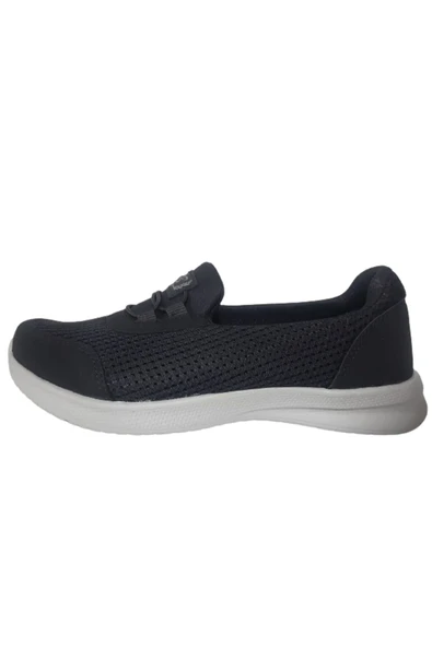 Black Sea Kadın Siyah-Buz Ultra Hafif Günlük Şık Babet Ayakkabı blcks45-78 - Resim 3