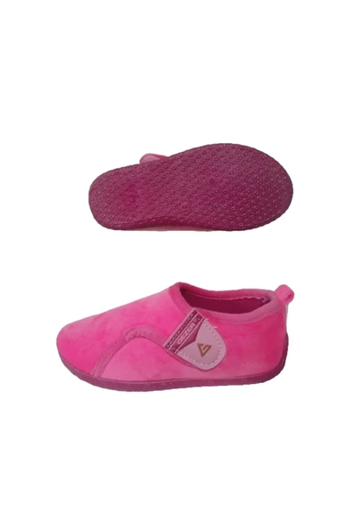 Kız Çocuk Pembe Ev İçi Okul Kreş Peluş Ultra Hafif Panduf gzerr56-007 - 5