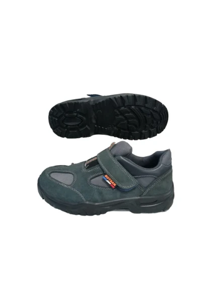 B0564-01 Gri Süet Iş Güvenlik Ayakkabısı - 6