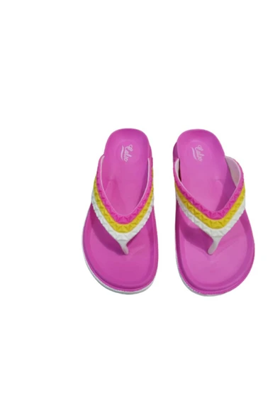 Ca973-10 Kadın Pembe Parmak Arası Günlük Yürüyüş Terlik - 2