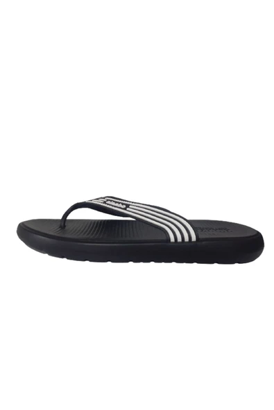 Erkek Siyah-Beyaz Parmak Arası Deniz Plaj Havuz Terlik alaboo302-24 - 3