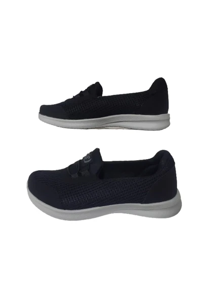 Black Sea Kadın Siyah-Buz Ultra Hafif Günlük Şık Babet Ayakkabı blcks45-78 - Resim 4