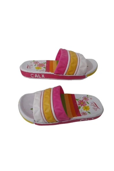 Pembe-beyaz Çocuk Günlük Kaymaz Taban Terlik 277-014 277-014