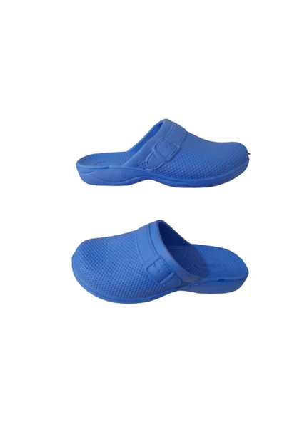 Ge0681-10 Unisex Mavi Kapalı Banyo Terliği