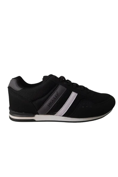 Siyah Bagcıklı Unisex Günlük Spor Ayakkabı - 6