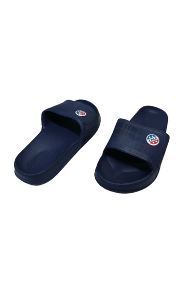 Clx034-030 Erkek Çocuk Lacivert Ve Füme Günlük Yürüyüş Terlik - 5