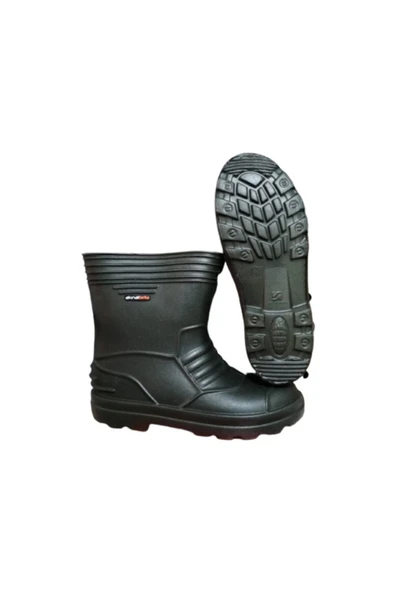 Ab80-10 Unisex Eva Ultra Hafif Poli Taban Kısa Yağmur Çizmesi - 2
