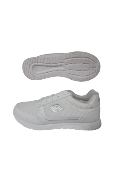 Kadın Beyaz Ortopedik Taban Günlük Spor Ayakkabı Prlyy95-01 - Resim 2