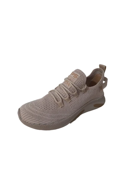 Pasomia Krem Triko Günlük Spor Ayakkabı - 3