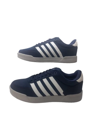 M-RICH Erkek Lacivert Ultra Hafif Oetopedik Taban Günlük Yürüyüş Ayakkabısı - 4