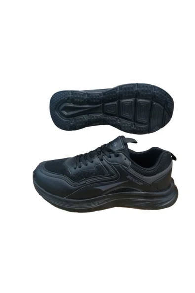 Dnp1172-101 Erkek Siyah Ultra Hafif Poli Taban Spor Ayakkabı - 2