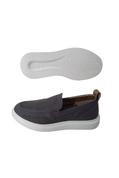 Polo Füme-Sarı Erkek Fileli Modern Tasarım Yazlık Ayakkabı - 5