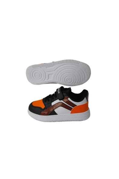 Tom Kids Unisex Turuncu Kırmızı Günlük Spor Ayakkabısı - 3
