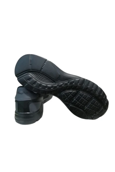 Mg76-020 Unisex Siyah Füme Günlük Yürüyüş Spor Ayakkabı - 3