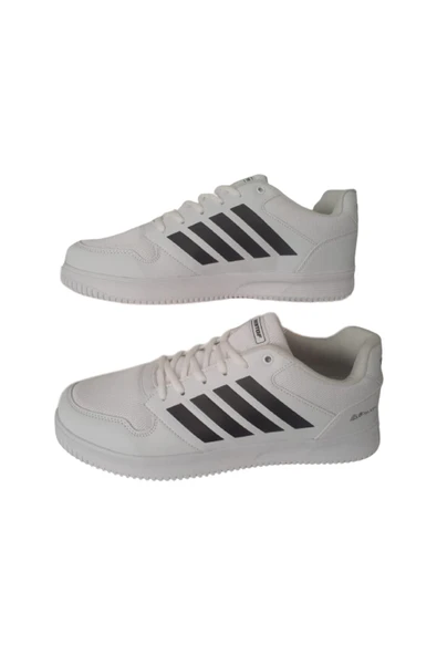 Bestof Beyaz Fileli Hafif Erkek Yürüyüş Günlük Ayakkabı - Resim 4