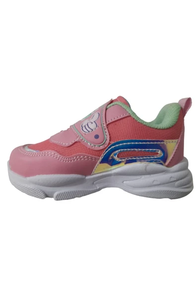 Kids Pembe Rahat Ortopedik Kız Çocuk Günlük Spor Ayakkabı - Resim 7