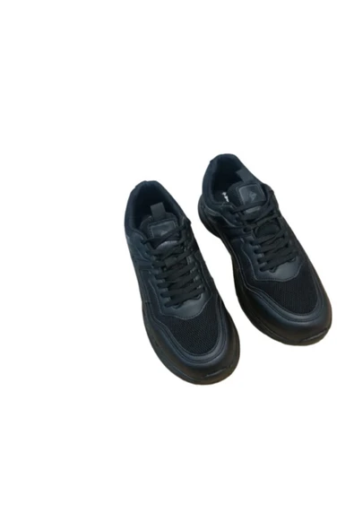 Dnp1172-101 Erkek Siyah Ultra Hafif Poli Taban Spor Ayakkabı - 4