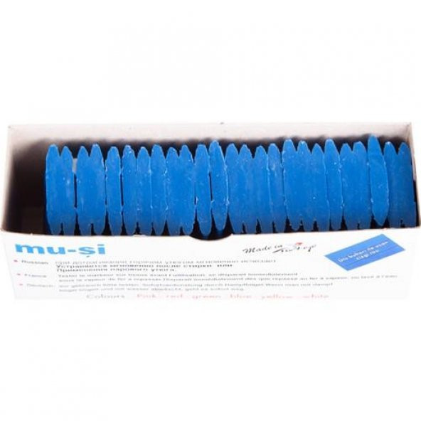 Muşi Çizgi Taşı Mavi Renk 25 Adet - 2