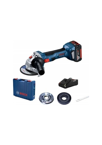 Bosch Profesyonel Seri Gws 180-li Akülü Taşlama 4 Amp Tek Akü 125 Mm