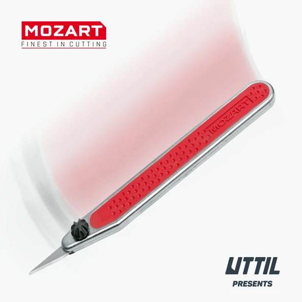 Mozart Blades P2T Slim Hassas Kesim Bıçağı, Kretuar, Maket Bıçağı