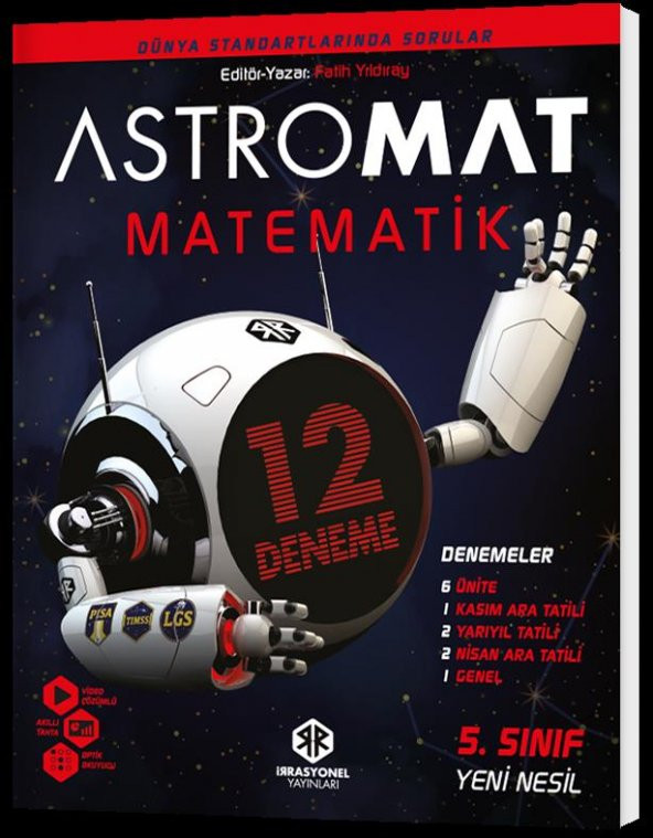 İrrasyonel 5. Sınıf Astromat Matematik Yeni Nesil 12Li Deneme 2023