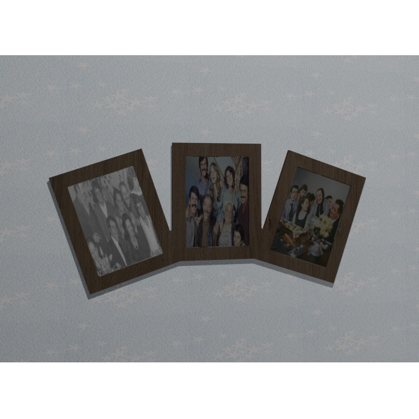 Ahşap Soy Ağacı Fotoğraf,Resim Çerçevesi Çerçeve-04321mse