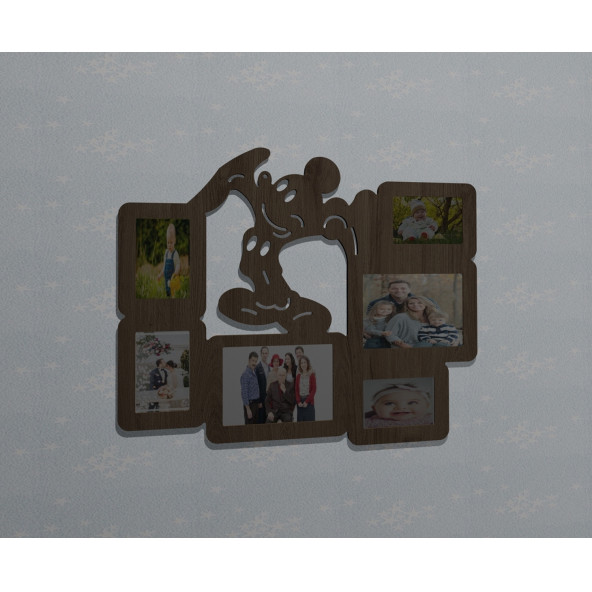 Ahşap Soy Ağacı Fotoğraf,Resim Çerçevesi Çerçeve-04320mse