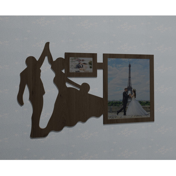 Ahşap Soy Ağacı Fotoğraf,Resim Çerçevesi Çerçeve-04319mse