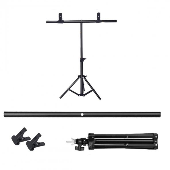 Deyatech T Stand ve 150cmx200cm Beyaz PVC Fon - 3