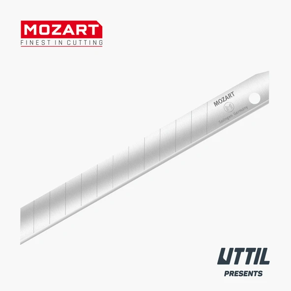 Mozart Blades 91.040 9mm Standart Segmentli Kır-At Bıçak 10'lu Yedek