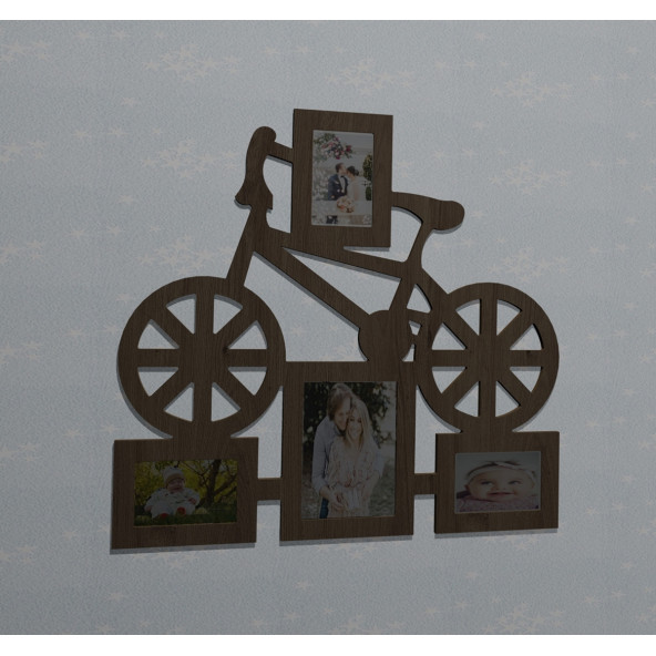 Ahşap Soy Ağacı Fotoğraf,Resim Çerçevesi Çerçeve-04317mse