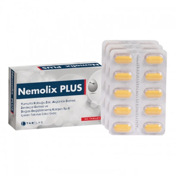 Nemolix PLUS 30 Tablet Takviye Edici Gıda