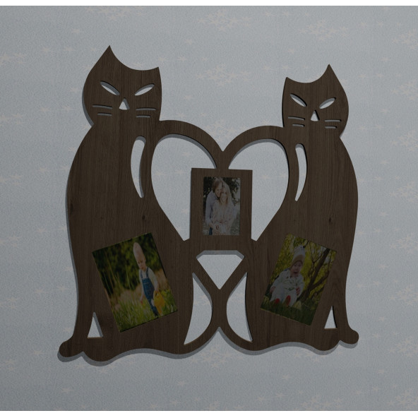 Ahşap Soy Ağacı Fotoğraf,Resim Çerçevesi Çerçeve-04315mse