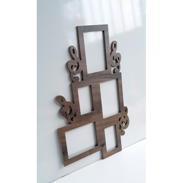 Ahşap Soy Ağacı Fotoğraf,Resim Çerçevesi Çerçeve-04313mse - 3