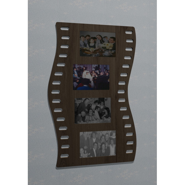 Ahşap Soy Ağacı Fotoğraf,Resim Çerçevesi Çerçeve-04311mse