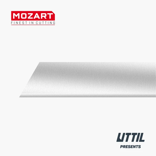 Mozart Blades 92.039 9mm Segmentsiz Bıçak 10'lu Yedek - 2