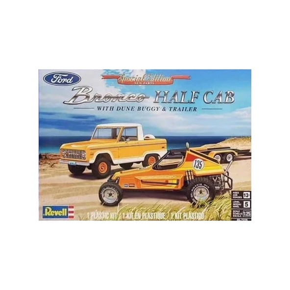 Maket Model Kit Ford Bronco Sandman 17228 - 2