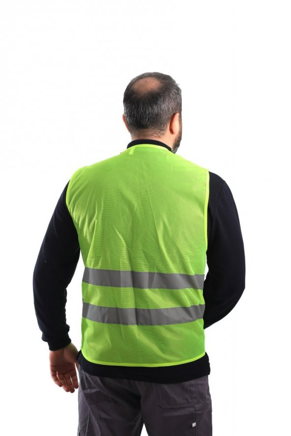 ESERIS - Standart İkaz Yeleği - Sarı - 2