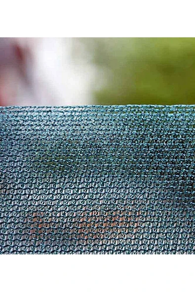 ŞAKİR HIRDAVAT  2x60 Yeşil Bahçe Gizleme Ağı %75 Gölgelik | Güneşten Korunma ve Gizlilik - 5